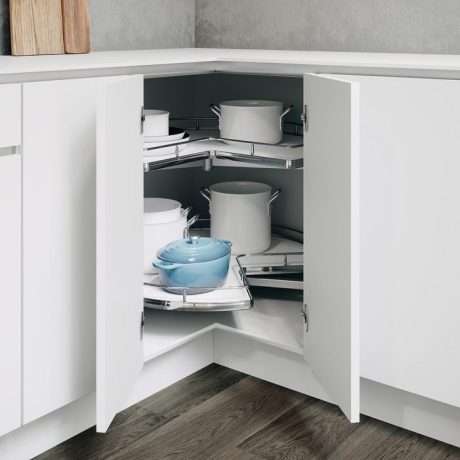 چگونه با محصولات فانتونی، کابینت‌های گوشه و کنج آشپزخانه را کاربردی‌تر کنیم؟