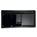 قاب داکت پلاستیکی رومیزی با جای قلم و خودکار بدون سوکت فانتونی مدل T348