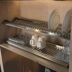 آبچکان بالای سینک دو طبقه تمام استیل فانتونی مدل G041 تا G043