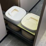 سطل ریلی جای برنج و حبوبات توکار فانتونی مدل Q935