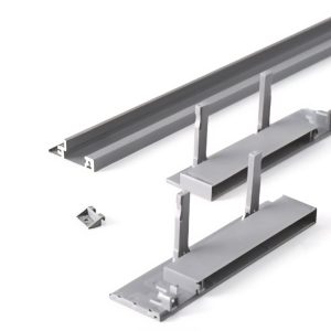 لوازم اینر ریل اسلیم با براکت شیشه جلو و ارتفاع 193mm 4 IMG 20260520 142759 351