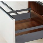 میله گالری جهت ریل بدنه دار دبل باکس اسلیم ارتفاع 110mm عمق 300mm