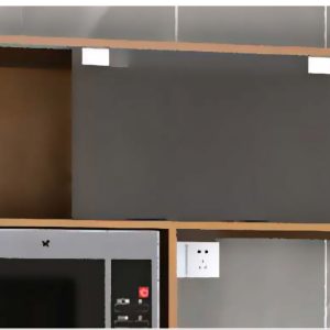 مکانیزم هوایی درب ریلی شیشه ای 2400mm توکار فریم لس (بدون ریل کف) با آرامبند عرض هر درب حداکثر 1200mm 1 IMG 20260524 111056 024