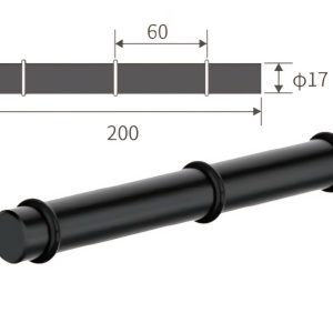 هولدر پریمیوم جای بطری رنگ قهوه ای 100mm