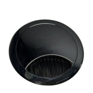 قاب داکت دایره رومیزی رنگ سیلور آنودایز عمق 22mm ، قطر 67mm