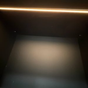 چراغ LED شیارخور با نور شیبدار عرض 1200mm