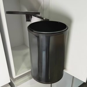 سطل چندمنظوره توکار لولایی هایلو(Hailo)مدل بیگ باکس جهت یونیت عرض 400mmکد3520071