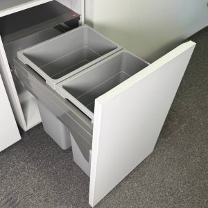 سطل چندمنظوره توکار متصل به بدنه هایلو(Hailo) مدل یوروکارگو اس سی جهت یونیت 450mmکد3619731