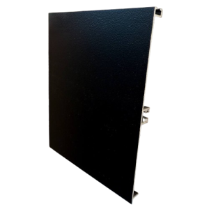 پاخور آلومینیومی سرامیکی نانو ضدخش سیلور سوپر مات آنودایز ارتفاع 150mm، طول 3000mm