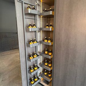 سوپر تاندم لولایی کمدی اسلیم ارتفاع mm1600 عرض mm450